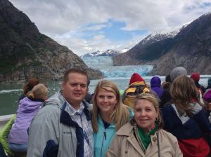 Me with Kellie and Rich in Alaska